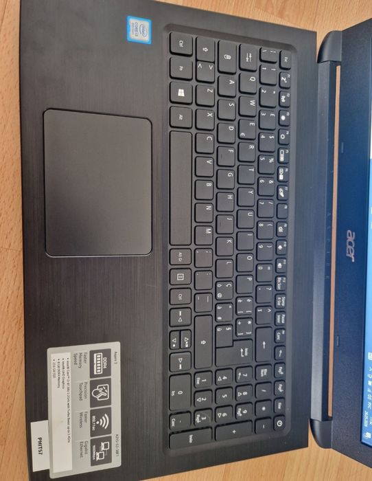 Ноутбук 15.6" intel i3-8130U 3.4Ghz/8gb ddr4/ssd256gb Повністю робочий