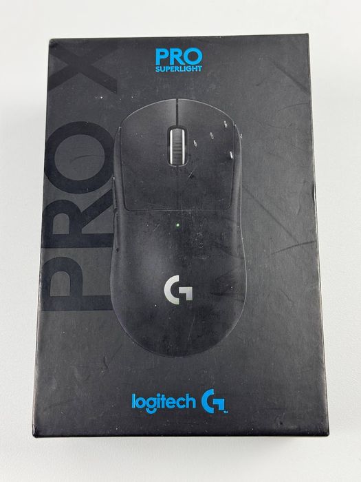 Бездротова ігрова миша Logitech G PRO X SUPERLIGHT Black (910-005880)