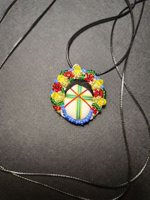 мотанка-намисто  кулон(намисто, ручна робота)