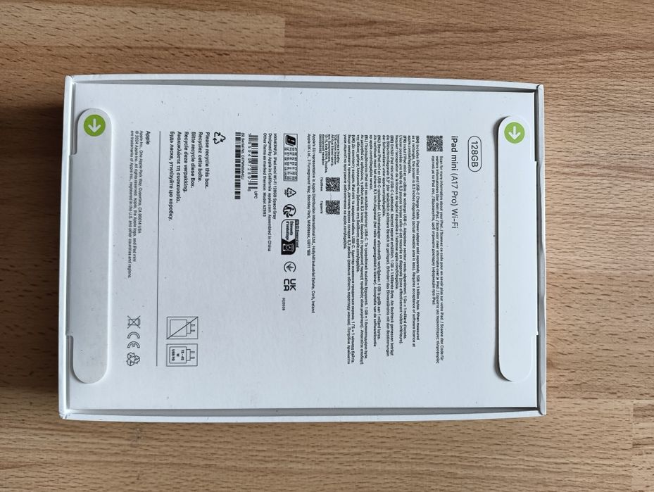 Планшет Apple iPad mini 7 Wi-Fi 128GB Space Gray (MXN63)
