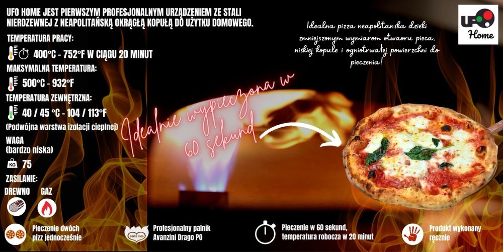 Piec do Pizzy włoskoej Firmy