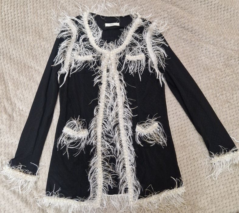 Кардиган Prada, дуже ефектний з перлами