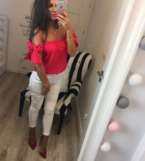 Bluzka bluzeczka top hiszpanka Hollywood Dream