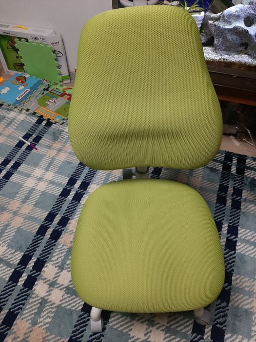 Крісло дитяче комп'ютерне GT Racer C-1240 Orthopedic Green