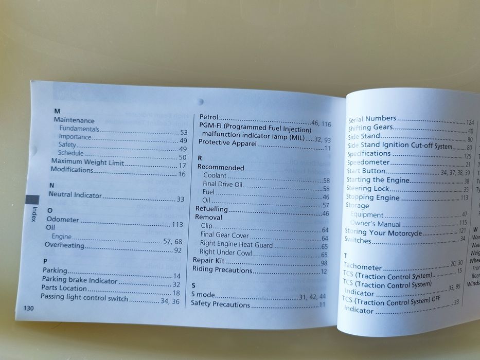 Інструкція, мануал, руководство honda VFR 1200