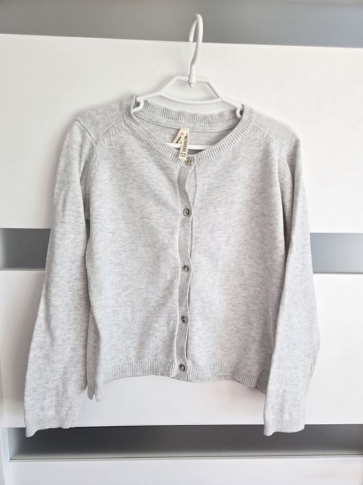 Sweter rozpinany guziki YoungDimension 5-6lat 110-116cm