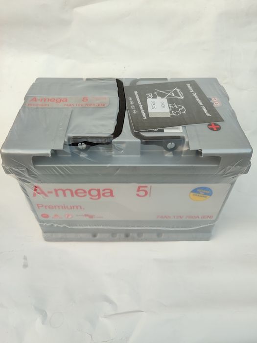 Авто аккумулятор 74 Ач Premium A Mega