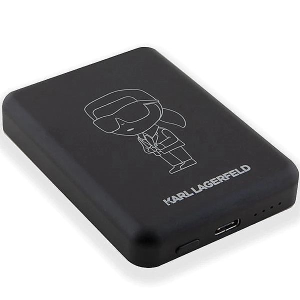Powerbank indukcyjny Karl Lagerfeld NFT Outline Ikonik MagSafe 5000mAh