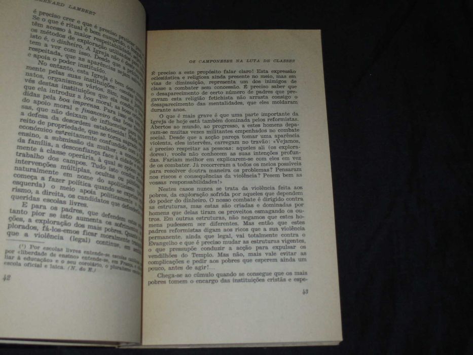 Livro Os Camponeses na Luta de Classes Lambert