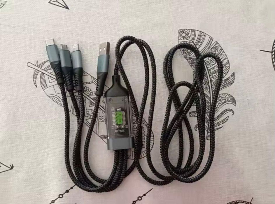 Кабель 3 в 1 100watt 6A