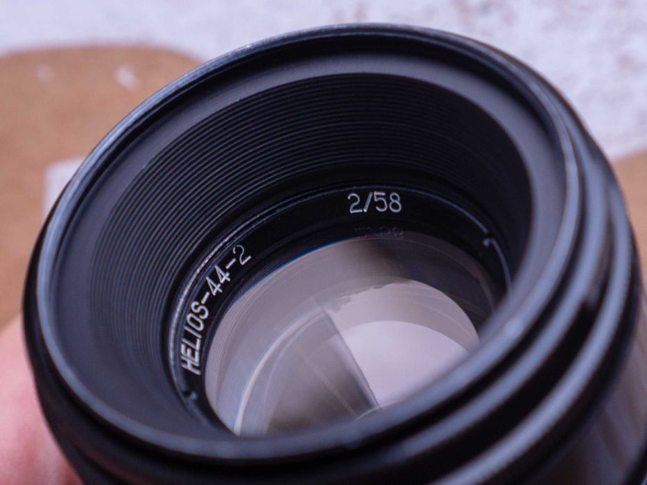 Obiektyw Helios 44-2 58mm f2 KMZ M42 | po pełnym serwisie.