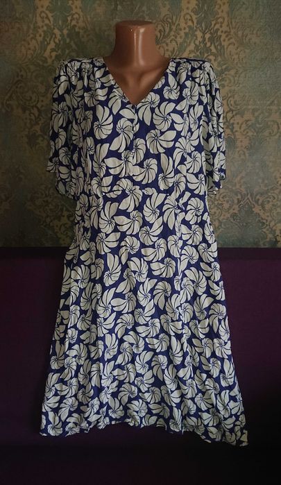 Красивое платье вискоза большой размер батал xxl