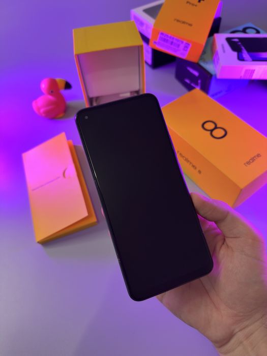 realme 8/128ГБ повний комплект європейська версія