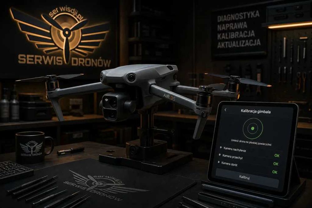 Serwis i naprawa dronów DJI – wysyłka gratis | cała Polska