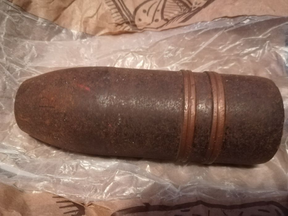 Munição Projétil Antigo