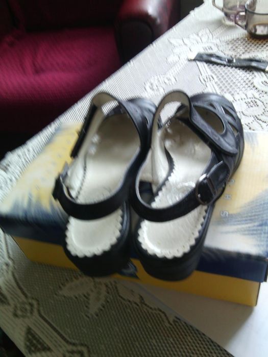 Buty letnie skorzane