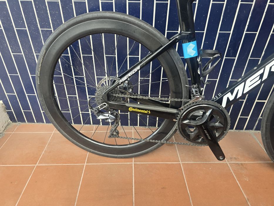 Merida reacto com ultegra e rodas carbono