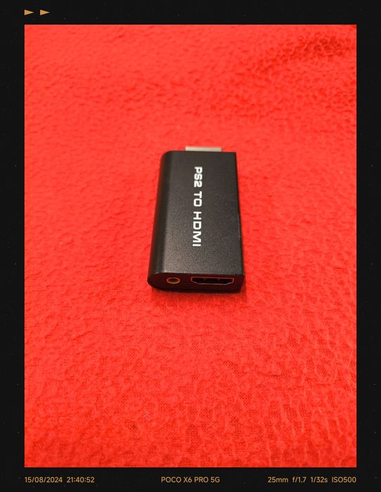 Adaptador HDMI para PlayStation 1 e 2