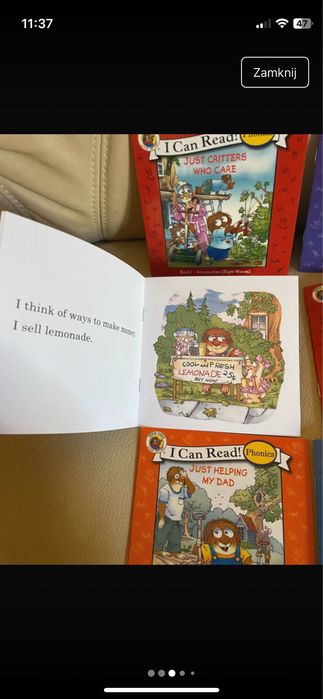 Zestaw I can read! With little Critter phonics książeczki po angielsku