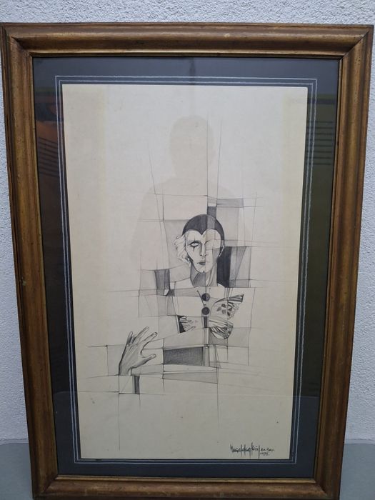 Quadro pintura Maria Helena Reis