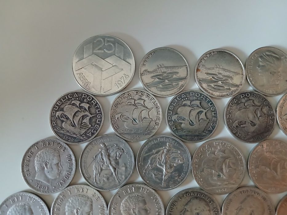 Moedas de prata portuguesas