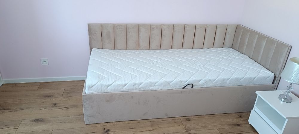 Łóżko tapicerowane na wymiar