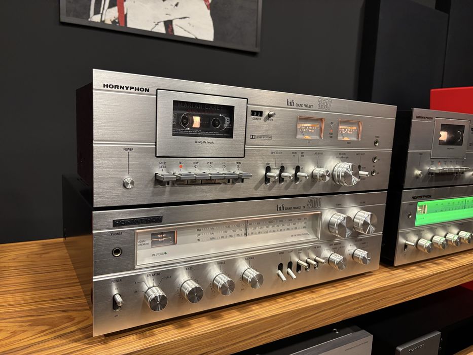 Hornyphon HiFi Sound Project 4000 + 3537( amplituner + magnetofon)