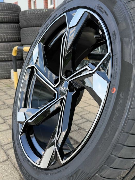 Nowe koła 20 cali Audi A6 A7 S6 S7 Q3 SQ3 czarno srebrne