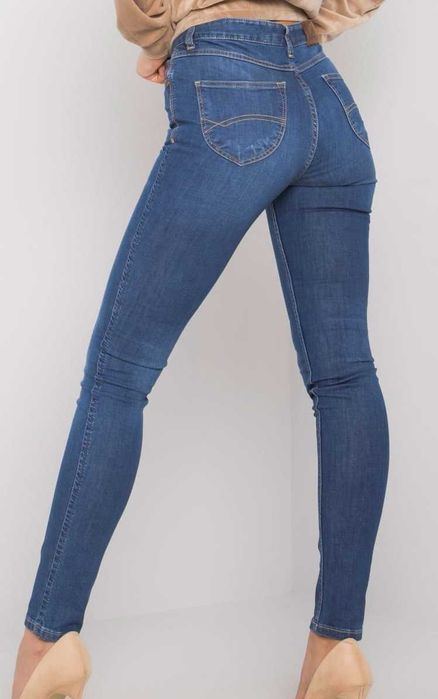 Niebieskie spodnie dżinsowe skinny, 27/32, 28/32, 29/32, nowe