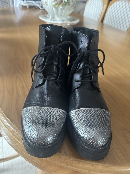 Skórzane botki L’estrosa