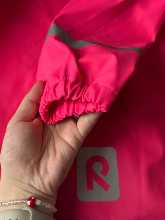 Дощовик дощова куртка Reima Lampi рожева 122 розмір