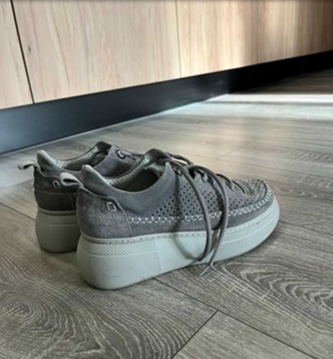 лофери La Pinta замша товста підошва 37 розмір