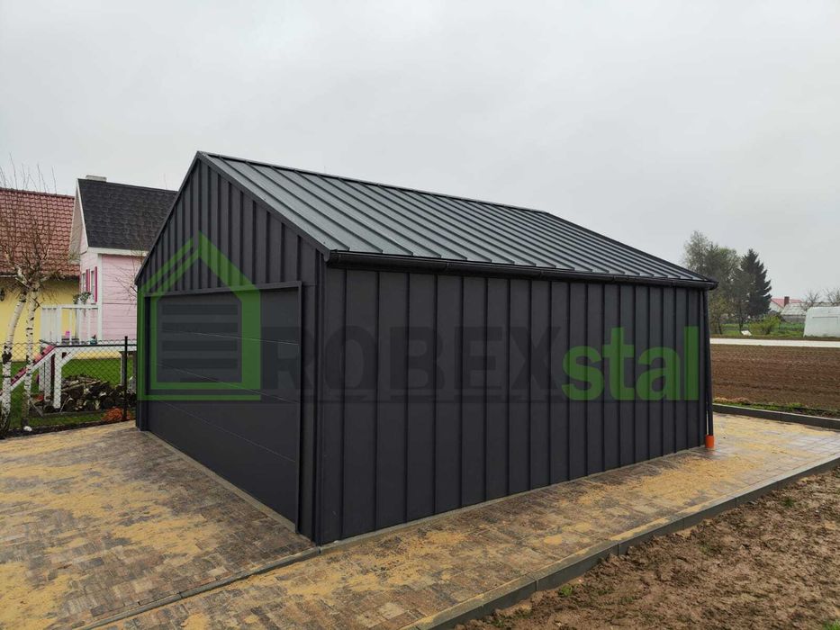 Garaż na rąbek 5,80x6,00 każdy wymiar transport cała polska