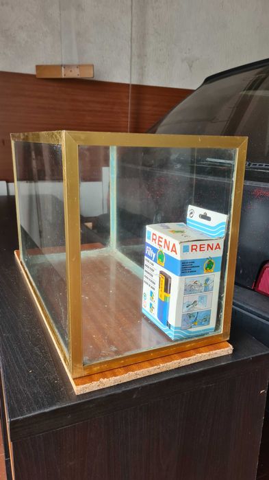 Aquário 40L com cantoneiras