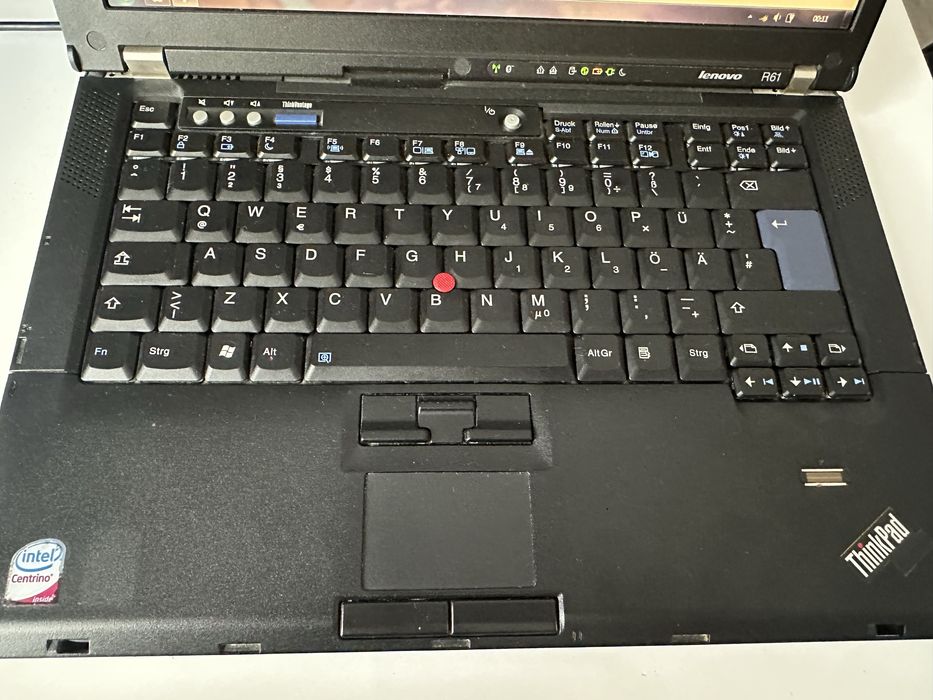 Lenovo ThinkPad R61 | Core 2 Duo T8100 | SSD 280 GB | 3 GB RAM | Windows 7