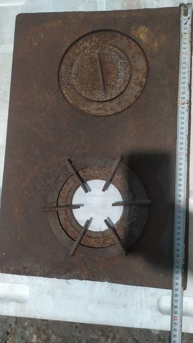 Чугунная комфорка на печь