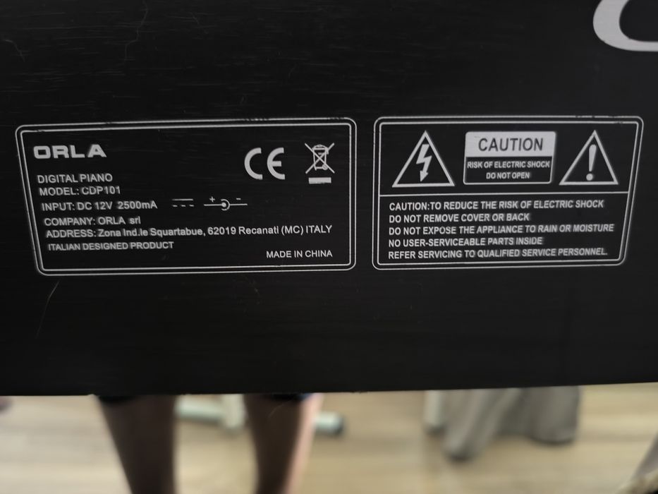 Цифрове фортепіано Orla CDP 101