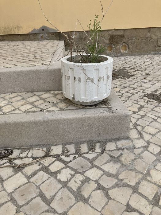 1 Vaso de Cimento usado