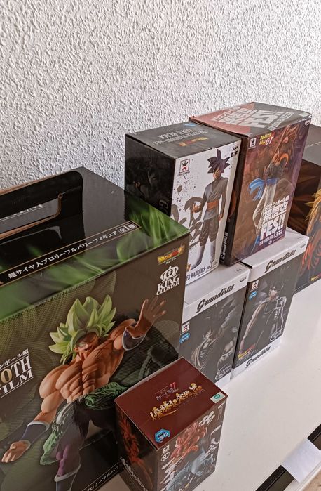 Diversas figuras Dragon Ball originais Banpresto, Bandai