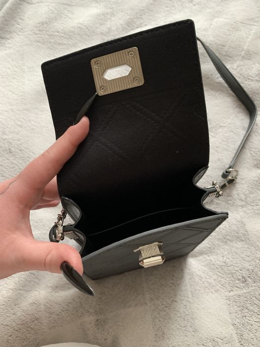 Жіноча темно сіра сумка