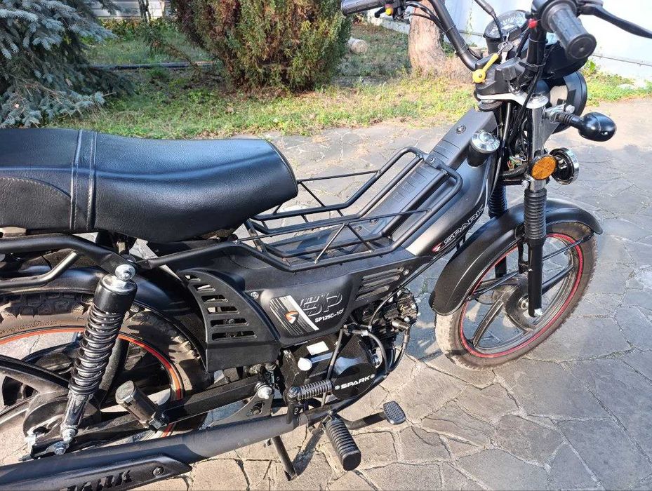 Мотоцикл Spark SP125C-1CF стан НОВОГО 227 км пробігу Кофр у подарунок