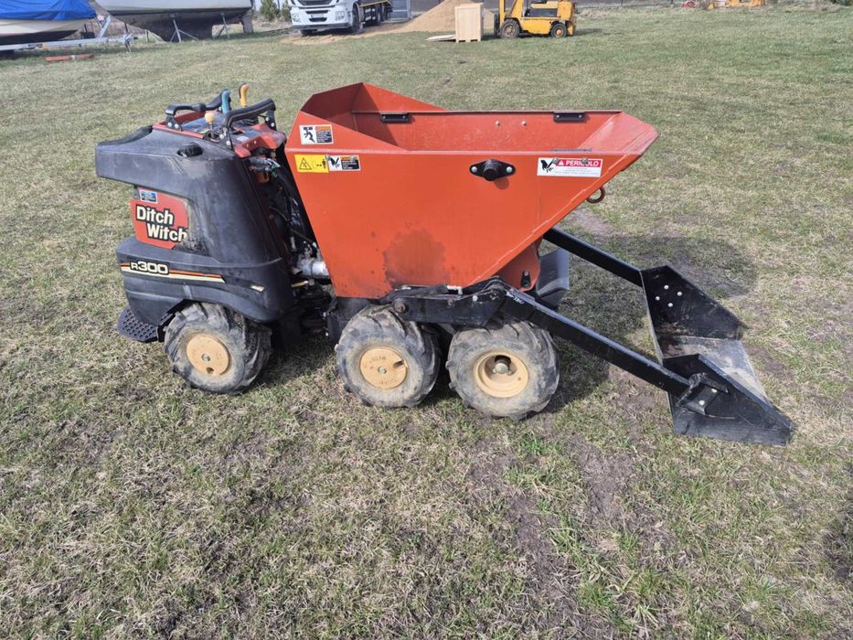 Wozidło budowlane samozaładowcze Ditch Witch r300 zahn