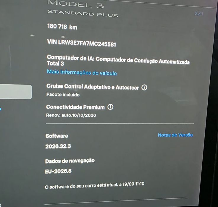 Tesla Modelo 3 stander Plus