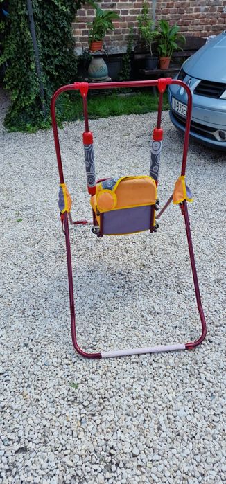 Huśtawka dla dziecka domowa rozkładana