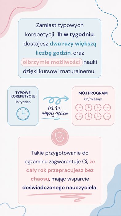Korepetycje biologia + kurs maturalny