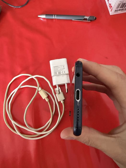 Huawei P20 Lite Preto – Desbloqueado + Carregador e Cabo