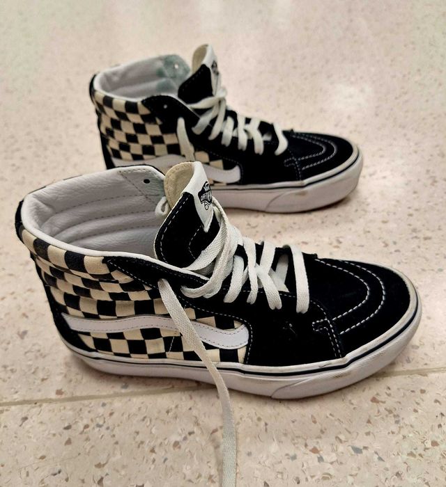 Ténis Vans Sk8-Hi Checkerboard