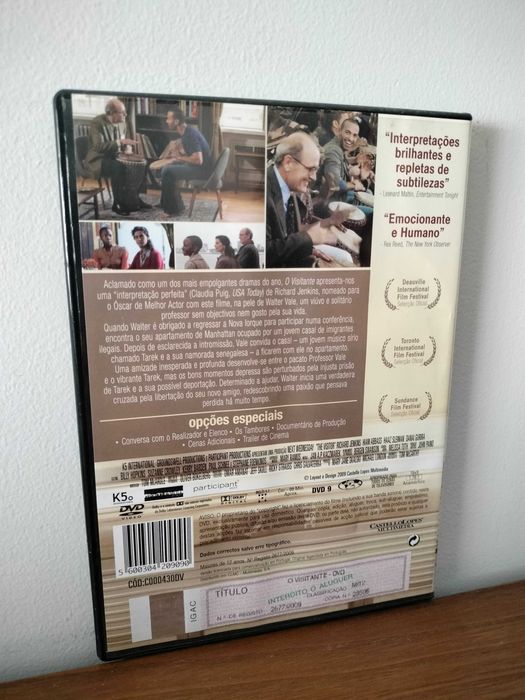 Filme DVD: O Visitante -  The Visitor