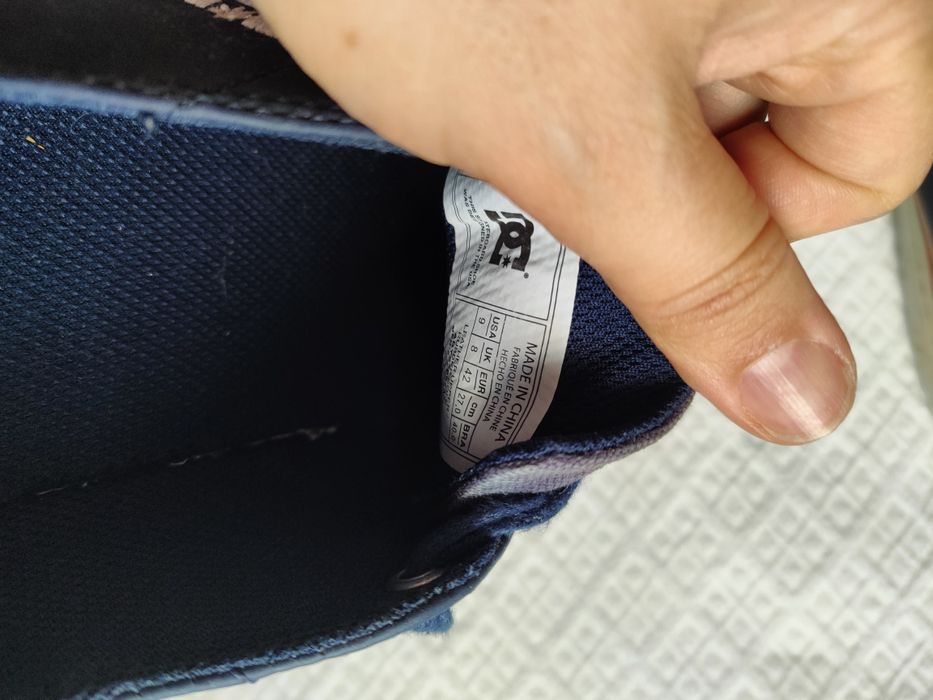 Tênis Dc Azul escuro