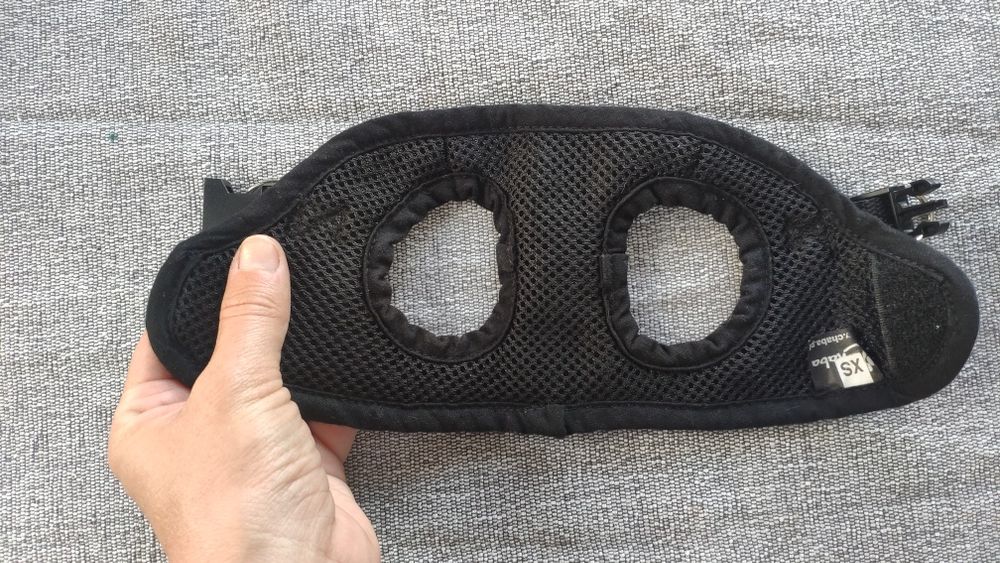 Szelki XS chaba dla małego pieska biało czarne